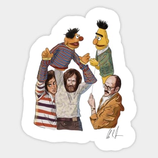 Jim & Ernie & Frank & Bert Sticker